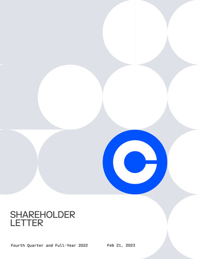 Miniature Coinbase Rapport trimestriel 2022-q4