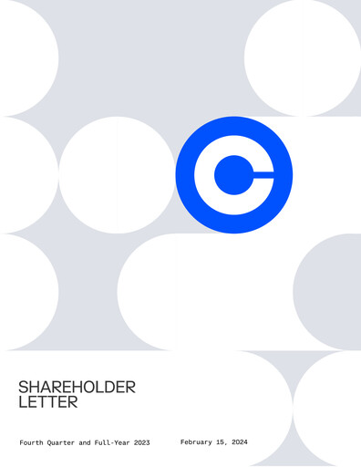 Miniature Coinbase Rapport trimestriel 2023-q4