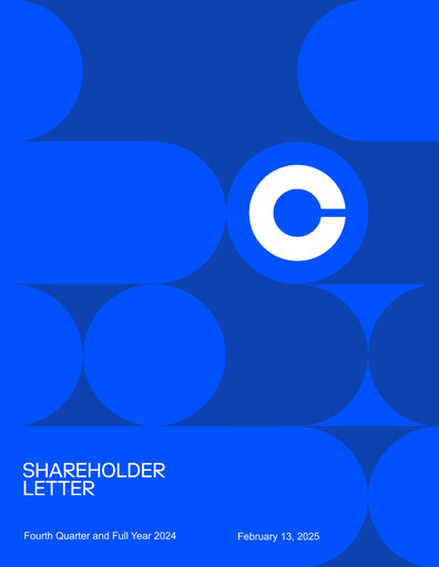 Miniature Coinbase Rapport trimestriel 2024-q4