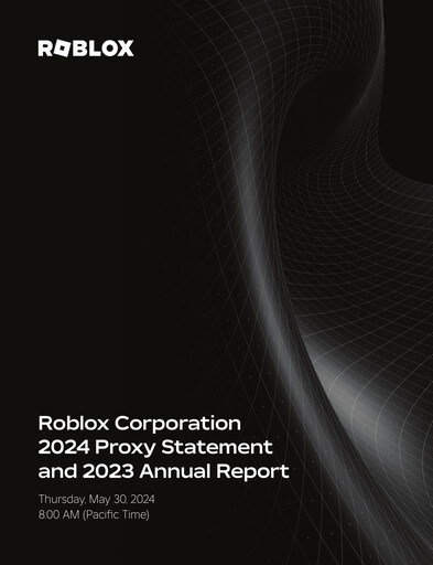 Thumbnail Roblox Annual Report 2023