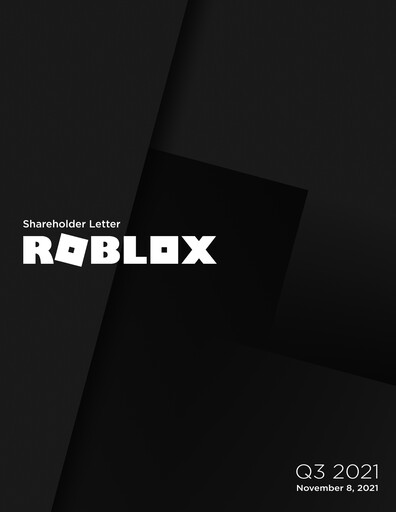 Thumbnail Roblox Quarterly Report 2021-q3