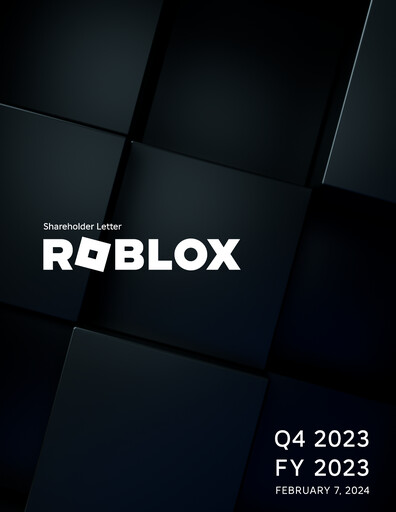 Thumbnail Roblox Quarterly Report 2023-q4