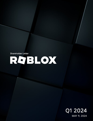 Thumbnail Roblox Quarterly Report 2024-q1