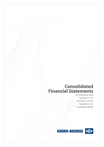 Vorschaubild Knorr-Bremse Finanzmitteilung 2015-2017