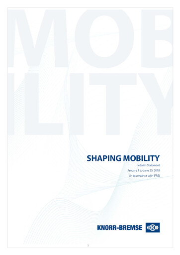 Thumbnail Knorr-Bremse Half-year Report 2018