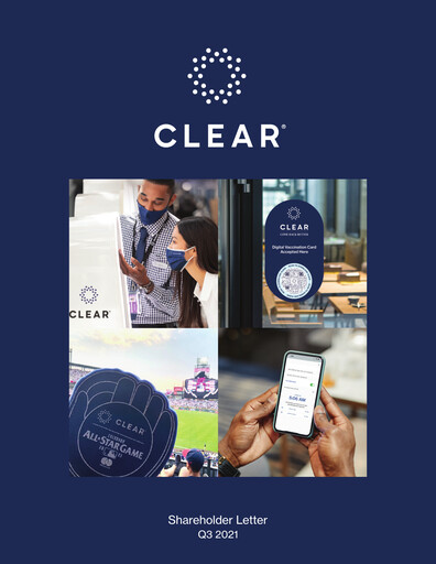 Vorschaubild CLEAR Secure Quartalsbericht 2021-q3