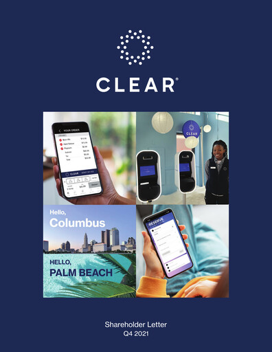 Vorschaubild CLEAR Secure Quartalsbericht 2021-q4