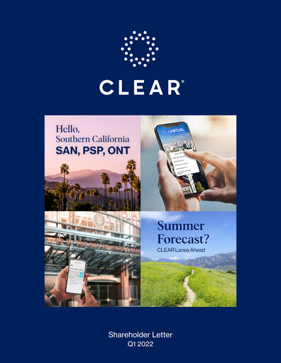 Vorschaubild CLEAR Secure Quartalsbericht 2022-q1