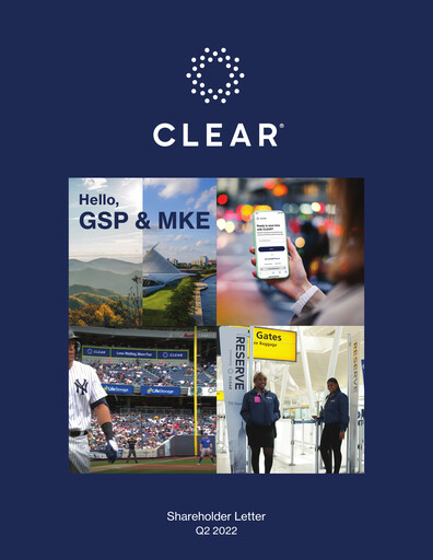 Vorschaubild CLEAR Secure Quartalsbericht 2022-q2