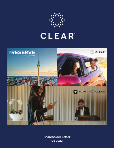 Vorschaubild CLEAR Secure Quartalsbericht 2022-q3