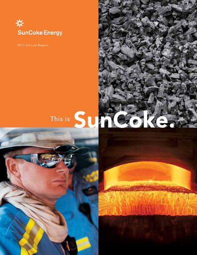 Miniature SunCoke Energy
 Rapport annuel 2011