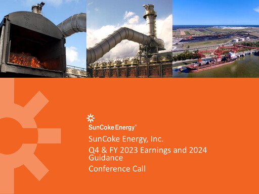 Vorschaubild SunCoke Energy
 Quartalsbericht 2023-q4