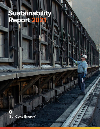 Miniature SunCoke Energy
 Rapport de durabilité 2021