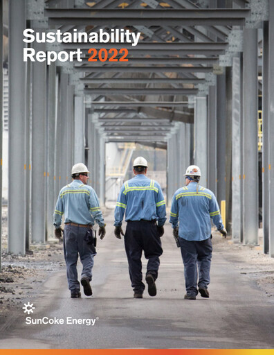 Miniature SunCoke Energy
 Rapport de durabilité 2022
