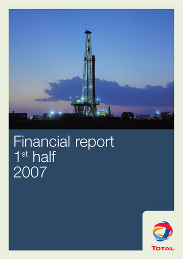 Thumbnail TotalEnergies Half-year Report 2007-h1