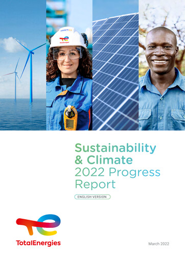 Thumbnail TotalEnergies Sustainability Report 2022