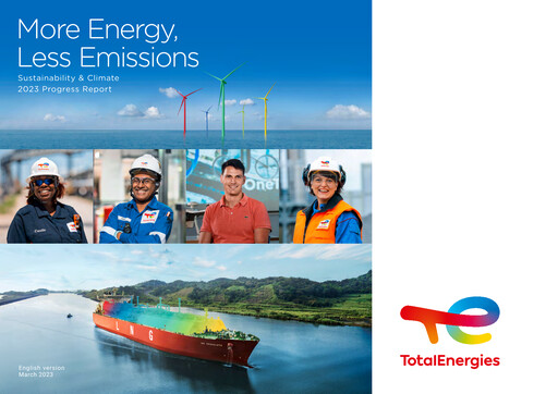 Thumbnail TotalEnergies Sustainability Report 2023