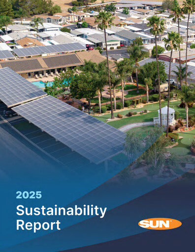 Thumbnail Sun Communities
 Sustainability Report 2025