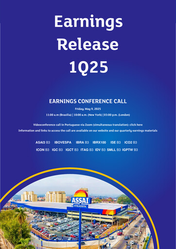 Thumbnail Sendas Distribuidora (Assaí Atacadista) Quarterly Report 2025-q1