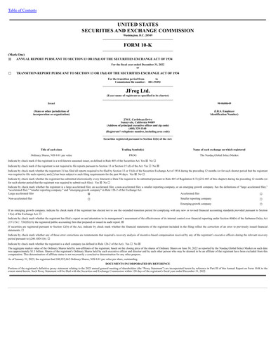 Miniature JFrog Rapport annuel 2022