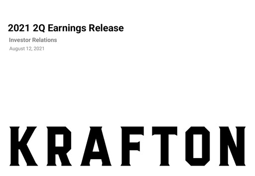 Thumbnail Krafton Quarterly Report 2021-q2