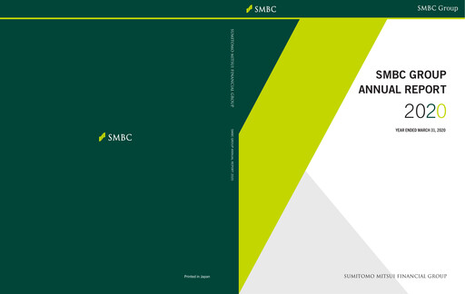 Miniature Sumitomo Mitsui Financial Group Rapport annuel 2020