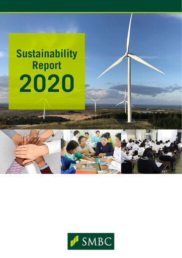 Thumbnail Sumitomo Mitsui Financial Group Sustainability Report 2020