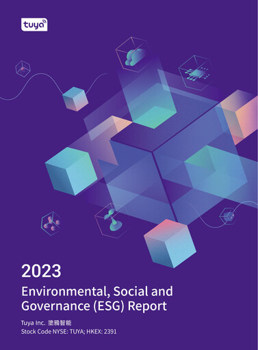 Miniature tuya Rapport ESG 2023