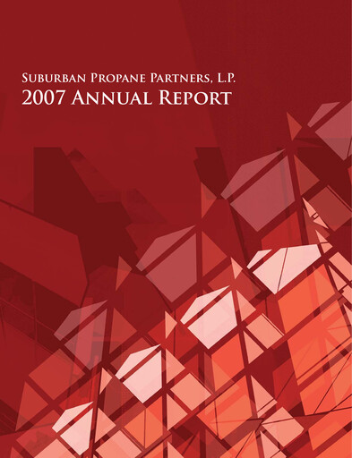 Thumbnail Suburban Propane Partners Annual Report 2007