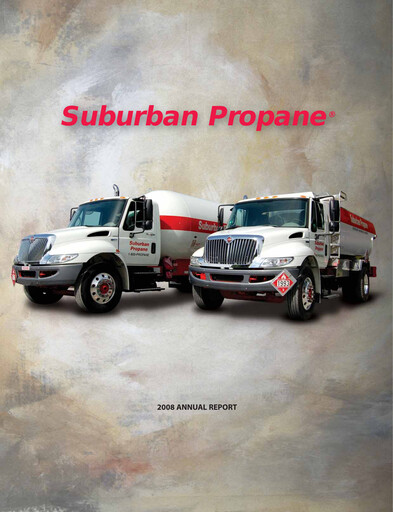 Thumbnail Suburban Propane Partners Annual Report 2008