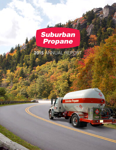 Thumbnail Suburban Propane Partners Annual Report 2015
