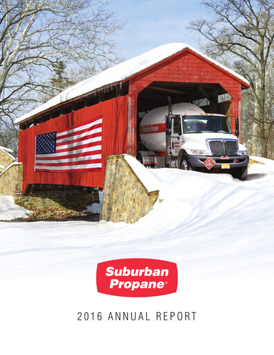 Thumbnail Suburban Propane Partners Annual Report 2016