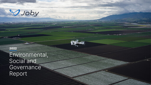 Vorschaubild Joby Aviation ESG-Bericht 2022