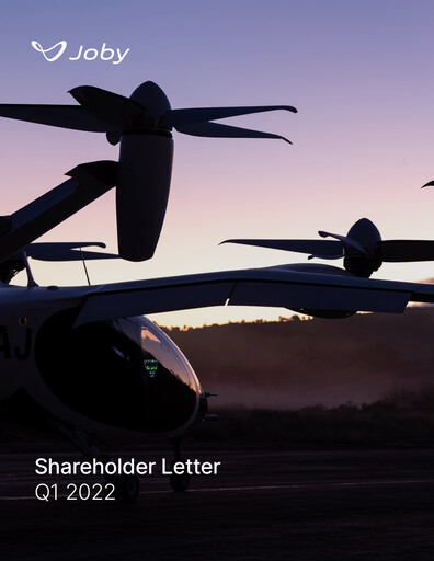 Vorschaubild Joby Aviation Quartalsbericht 2022-q1