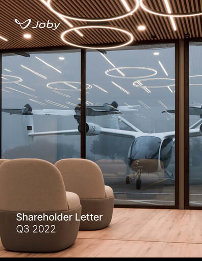 Vorschaubild Joby Aviation Quartalsbericht 2022-q3