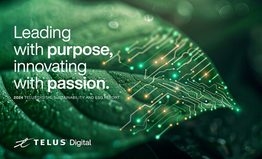 Thumbnail Telus International Sustainability Report 2024