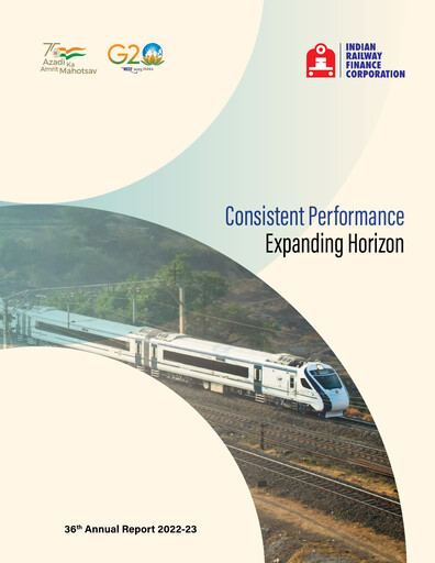Thumbnail Indian Railway Finance Annual Report 2022-2023