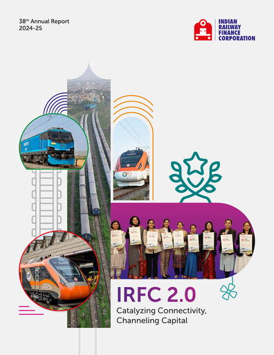 Thumbnail Indian Railway Finance Annual Report 2024-2025