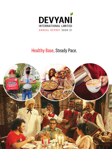 Miniature Devyani International Rapport annuel 2020-2021