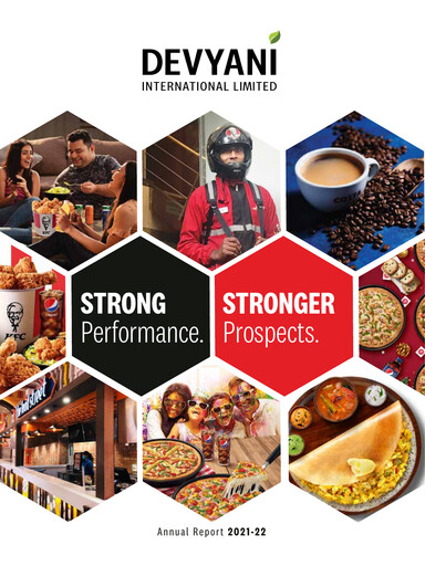 Miniature Devyani International Rapport annuel 2021-2022