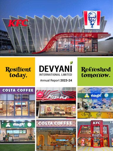 Miniature Devyani International Rapport annuel 2023-2024