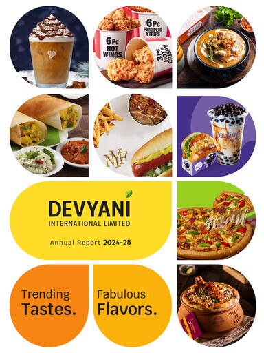 Miniature Devyani International Rapport annuel 2024-2025
