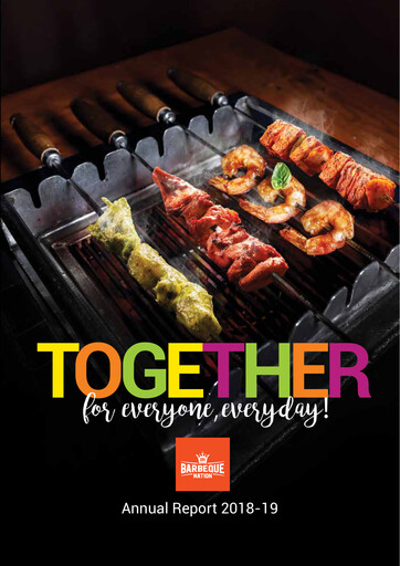 Vorschaubild Barbeque Nation Hospitality  Jahresbericht 2018-2019