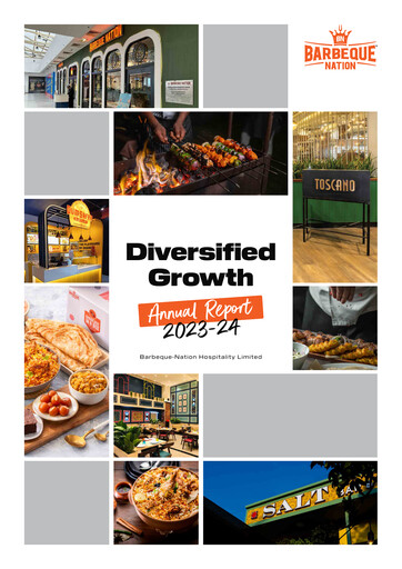 Vorschaubild Barbeque Nation Hospitality  Jahresbericht 2023-2024