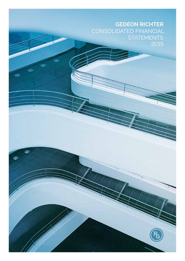Vorschaubild Richter Gedeon Finanzmitteilung 2015
