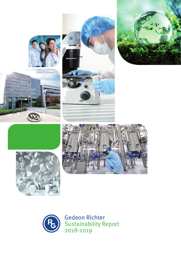 Vorschaubild Richter Gedeon Nachhaltigkeitsbericht 2018-2019
