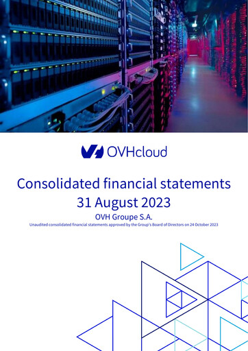 Thumbnail OVH Groupe Financial Statement fy2023