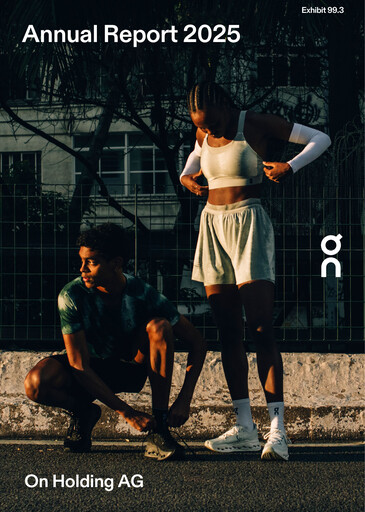 Vorschaubild On Holding Jahresbericht 2025