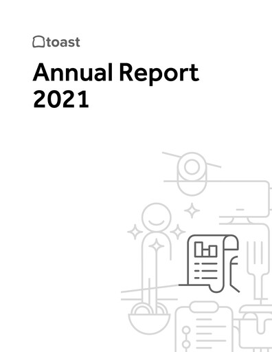 Thumbnail Toast Annual Report 2021