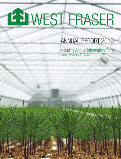 Vorschaubild West Fraser Timber Jahresbericht 2019